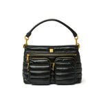 Load image into Gallery viewer, Downtown Diva Handbag in Pearl Black
