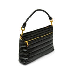 Load image into Gallery viewer, Downtown Diva Handbag in Pearl Black
