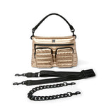 Load image into Gallery viewer, Downtown Diva Handbag in Pearl Cashmere
