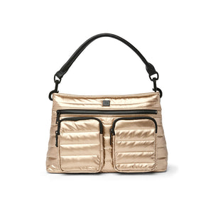 Downtown Diva Handbag in Pearl Cashmere