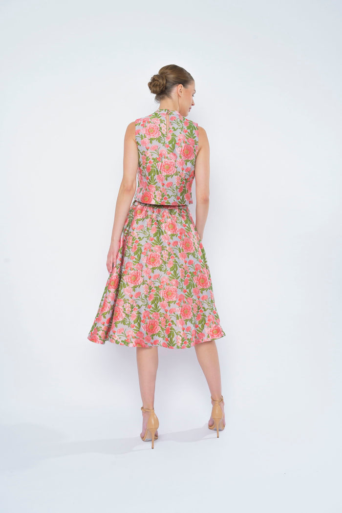 Tulip Skirt in Peach Begonia