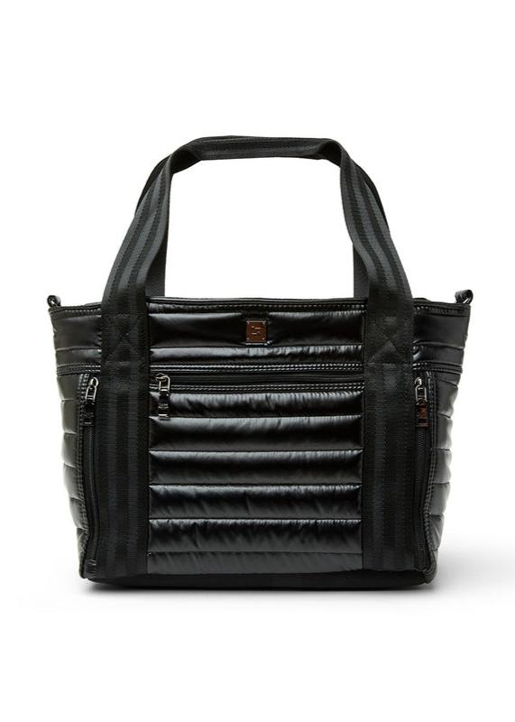 Jr. Jetset Wingman Bag in Pearl Black