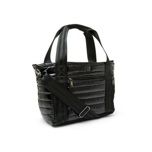 Jr. Jetset Wingman Bag in Pearl Black