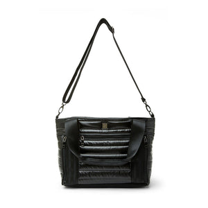 Jr. Jetset Wingman Bag in Pearl Black