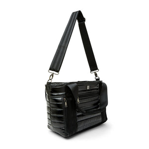 Jr. Jetset Wingman Bag in Pearl Black