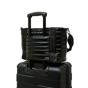 Jr. Jetset Wingman Bag in Pearl Black