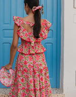 Load image into Gallery viewer, Susie Top in Candy Jaal

