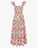 Load image into Gallery viewer, Jessica Dress in Neon Sunset Border
