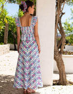 Load image into Gallery viewer, Kezia Skirt in Orchid Border
