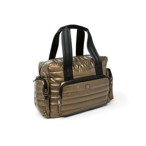 Voyager Travel Bag in Pearl Pyrite