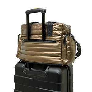 Voyager Travel Bag in Pearl Pyrite