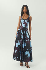 Load image into Gallery viewer, Fern Dress in Blue Multi
