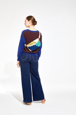 Load image into Gallery viewer, Chiara Shibuya Bum Bag in Blue
