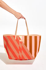 Load image into Gallery viewer, Mirae Shibuya Tote in Coral
