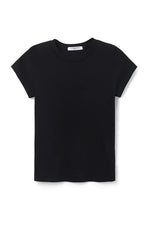 Load image into Gallery viewer, Sheryl Recycled Cotton Baby Tee in True Black
