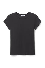 Load image into Gallery viewer, Sheryl Recycled Cotton Baby Tee in Vintage Black
