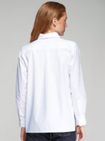 Load image into Gallery viewer, Isa Shirt in Embroidered Blanco
