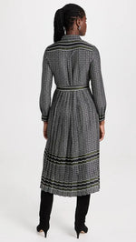 Load image into Gallery viewer, Brighton Dress in Jet/Olive
