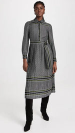 Load image into Gallery viewer, Brighton Dress in Jet/Olive
