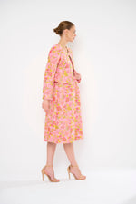 Load image into Gallery viewer, Omilia Coat in Springtime Brocade
