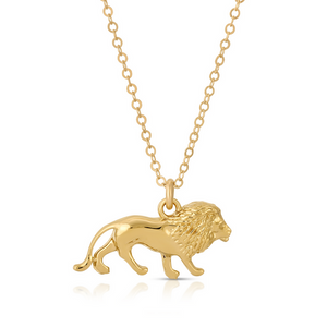 The Fierce Necklace in Gold