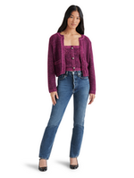 Load image into Gallery viewer, Emelia Sweater in Aubergine
