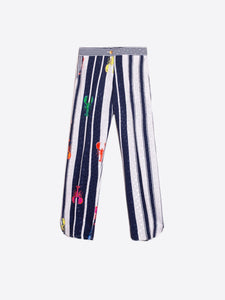 Ornella Pant in Patchwork Print