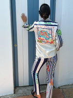 Load image into Gallery viewer, Ornella Pant in Patchwork Print
