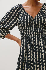 Load image into Gallery viewer, Paio Dress in Painted Noir
