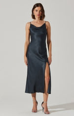 Load image into Gallery viewer, Glynis Dress in Dark Teal
