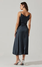 Load image into Gallery viewer, Glynis Dress in Dark Teal
