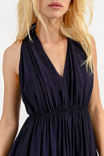 Load image into Gallery viewer, Halter Dress in Navy
