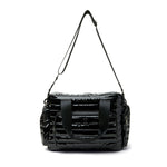 Load image into Gallery viewer, Voyager Travel Bag in Patent Black
