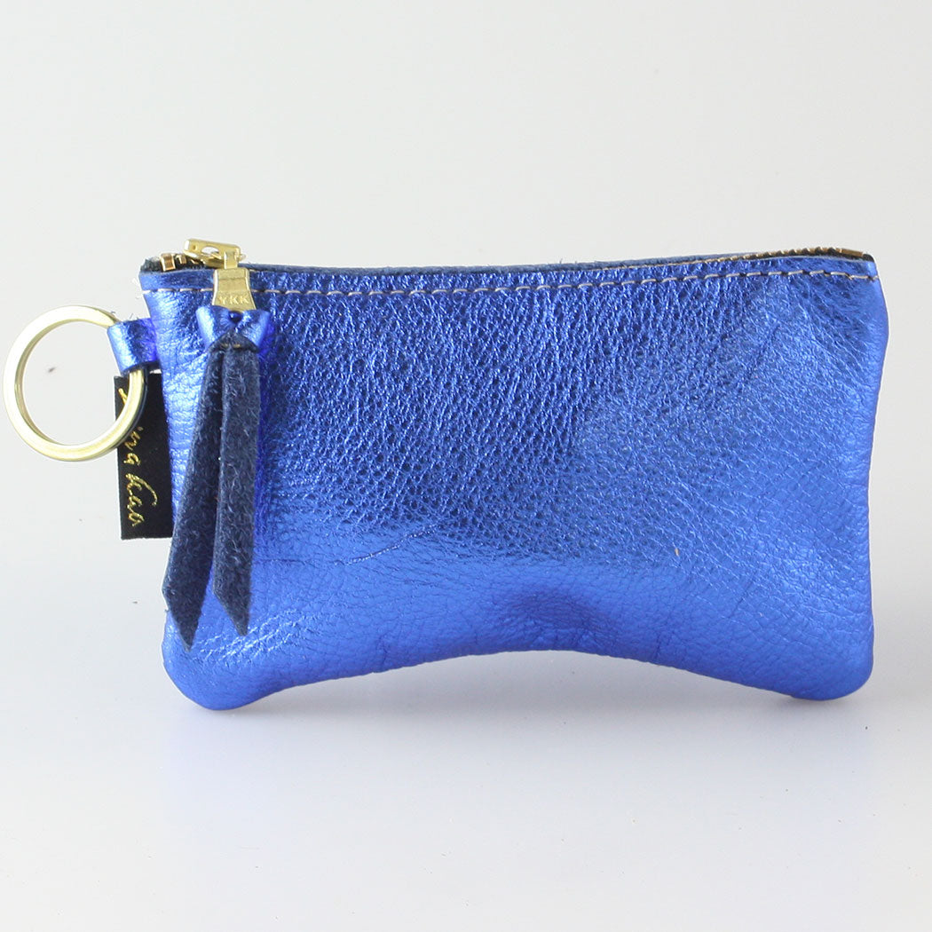 The Metallic Kara Coin Purse in Royal