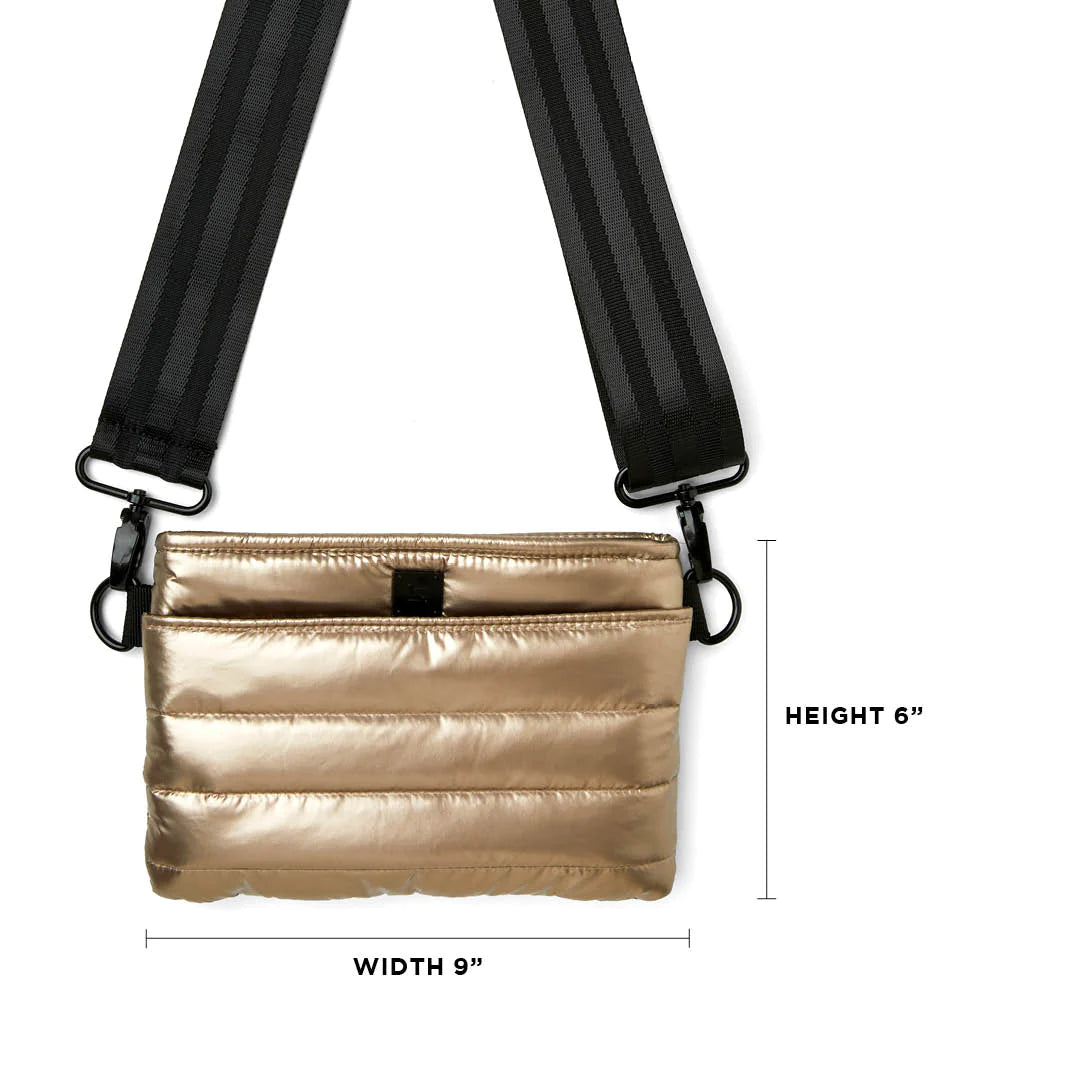 Bum Bag Crossbody in Pearl Cashmere