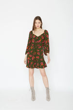 Load image into Gallery viewer, Elena Dress in Neon Garden
