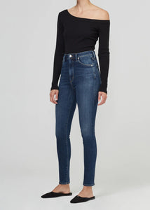 Chrissy High Rise Skinny in Morella