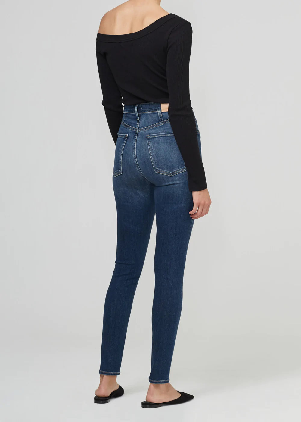 Chrissy High Rise Skinny in Morella