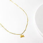 Load image into Gallery viewer, Fortune Initial Necklace in Gold
