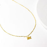 Load image into Gallery viewer, Fortune Initial Necklace in Gold
