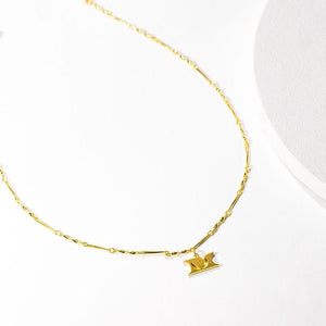 Fortune Initial Necklace in Gold