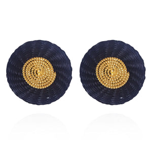 Iraca Studs in Navy