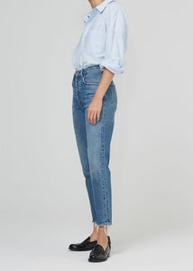 Jolene High Rise Vintage Slim Jean in Dimple