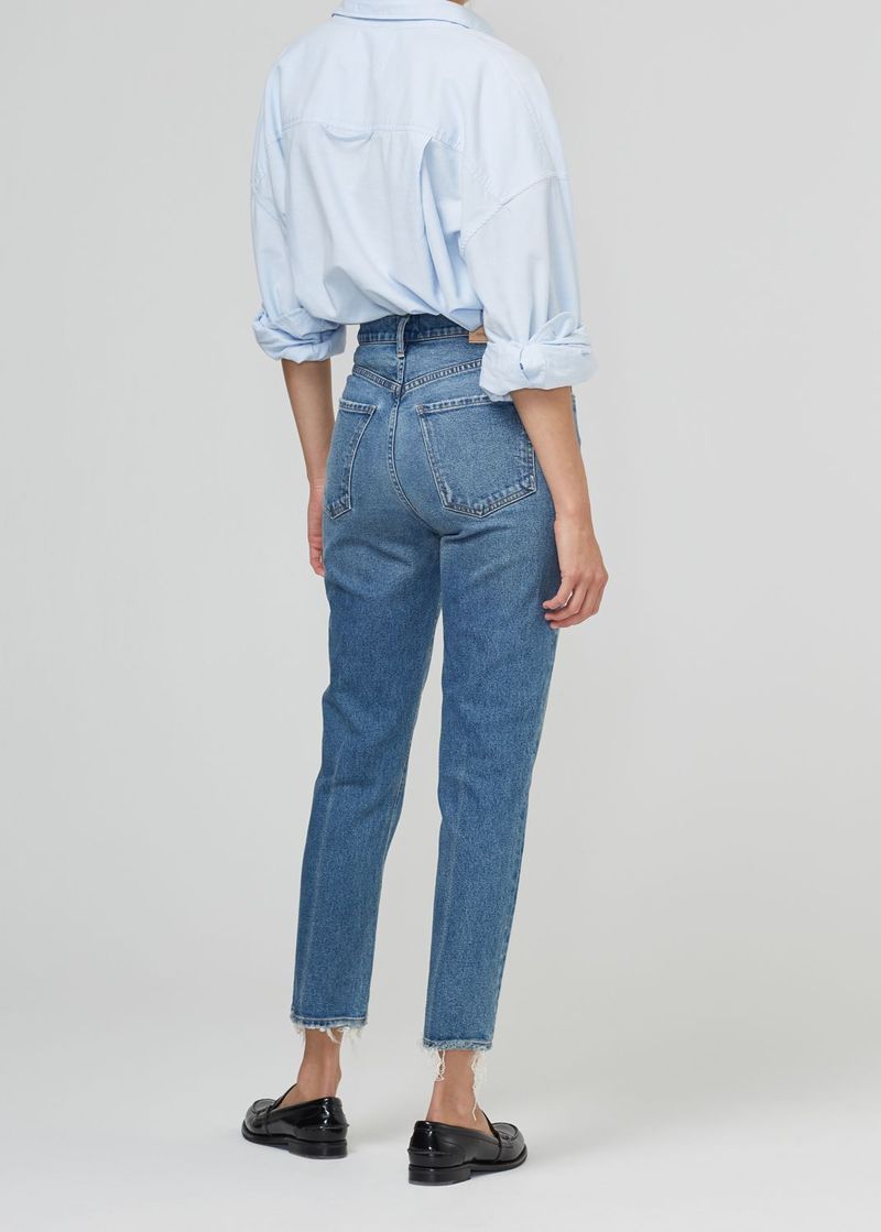 Jolene High Rise Vintage Slim Jean in Dimple