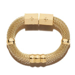 Load image into Gallery viewer, Mesh Classic Bracelet in Gold or the &quot;Jill&quot; Bracelet
