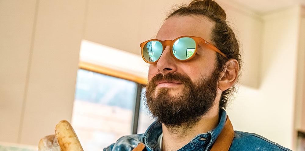 Freshly Baked Man Buns Sunglasses